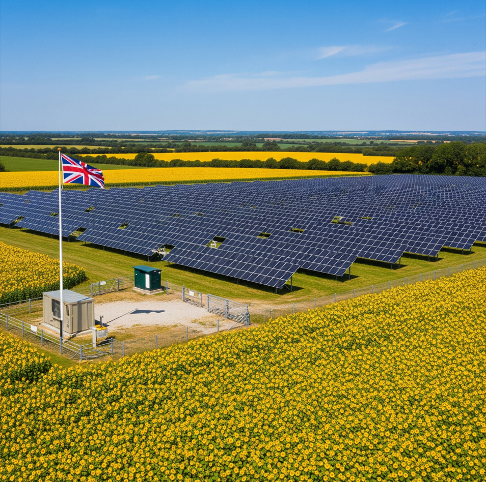 Solar Farm in the UK